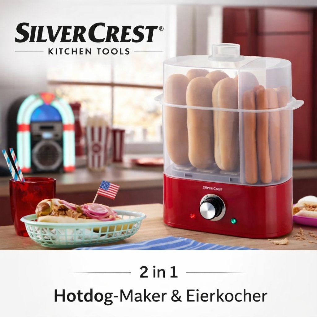 SilverCrest Elettrodomestici da cucina: Eierkocher - Hotdog - Maker, neuwertig – Usato da Buckten venduto da Mrct