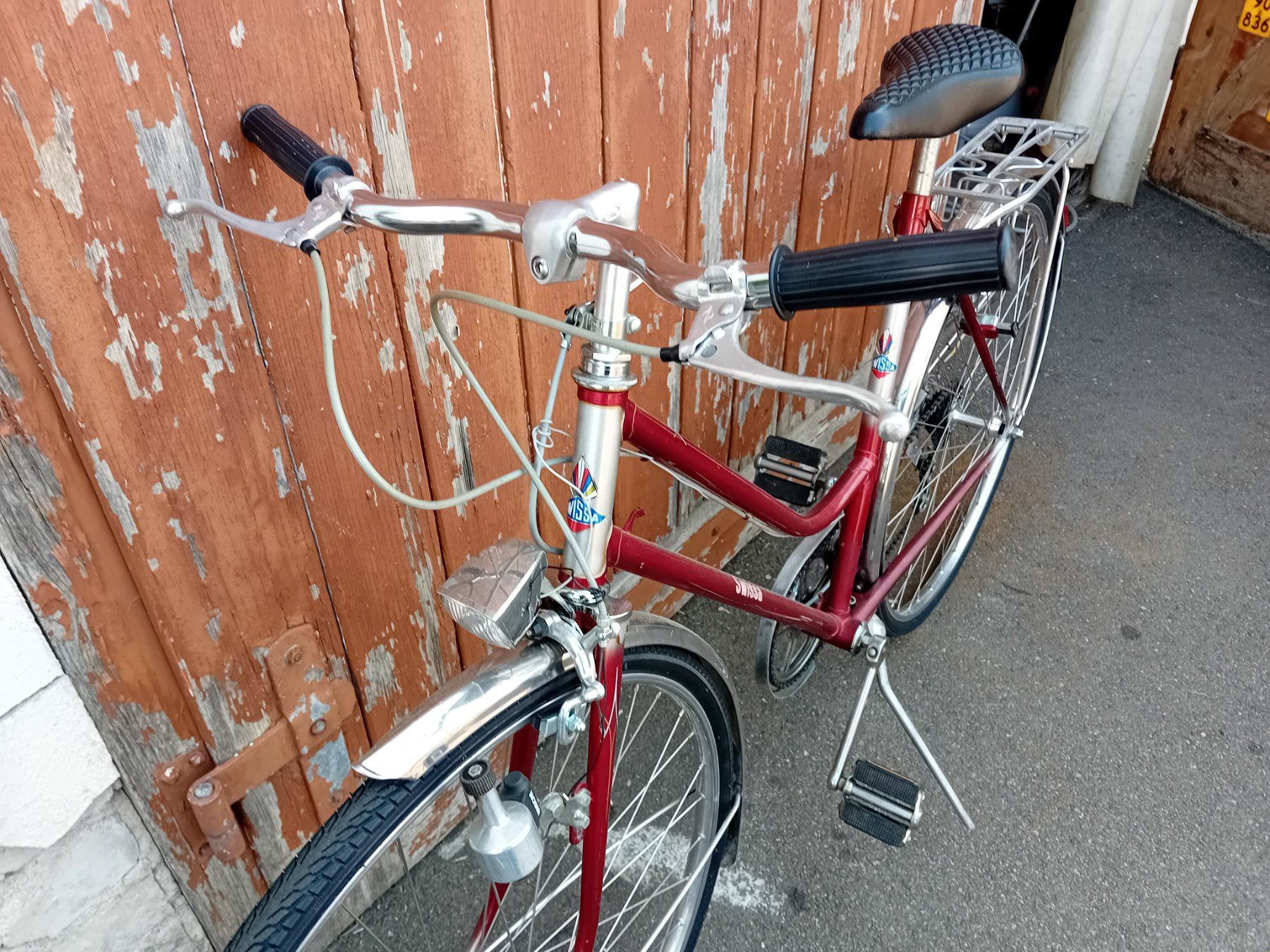 Swiss Velos: Damenvelo rot – Gebraucht aus Wegenstetten von 1000er 3