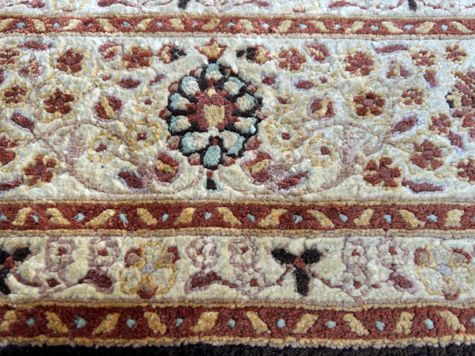 Teppiche: Extrem feiner, hochwertiger Seidenteppich 100% Seide – Gebraucht aus Steinhausen von Super05 7