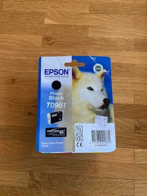 Epson Cartucce per stampanti & toner: Epson Photo Black T0961 – Nuovo e nell'imballaggio originale da Bern venduto da belawoda