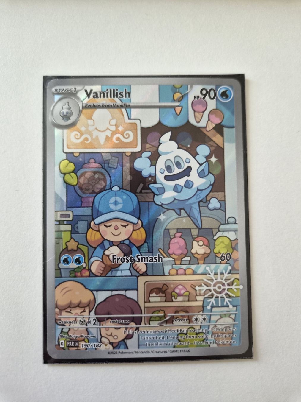 Pokémon Cartes à collectionner: Vanillish 190/182 - Snowflake Stamped – D'occasion à Goldach par Napoleon_1992