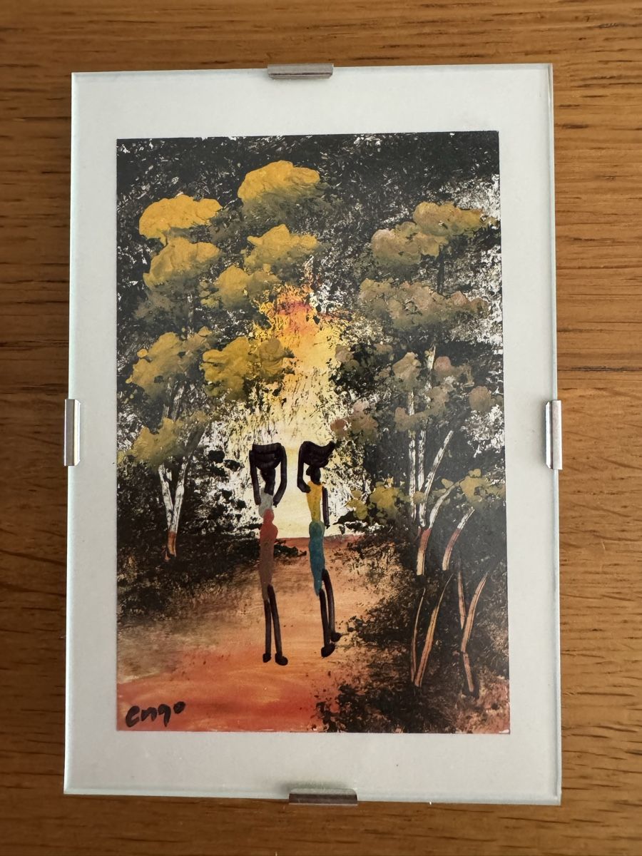 Foto & Immagini: 3 afrikanische Bilder - handgemalt – Usato da Rümikon AG venduto da kar_8vy5 3