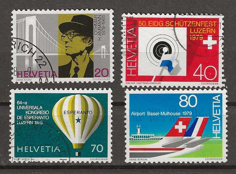 Tutti i francobolli: 1979 Z 622-625 gebraucht – Usato da Susten venduto da lmf_98wh