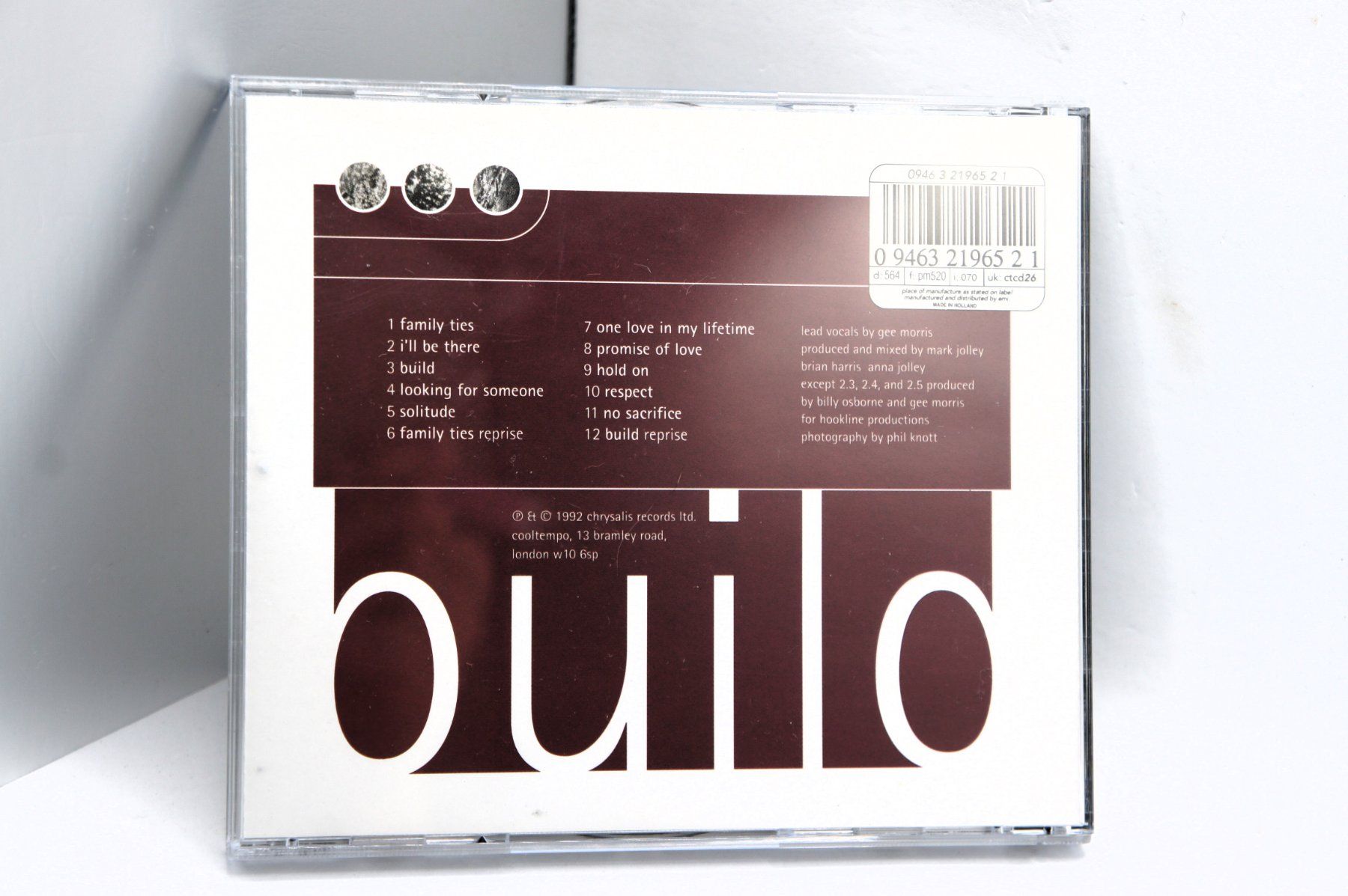 CD: CD Innocence - Build – Usato da Ernetschwil venduto da luisvonerni 1
