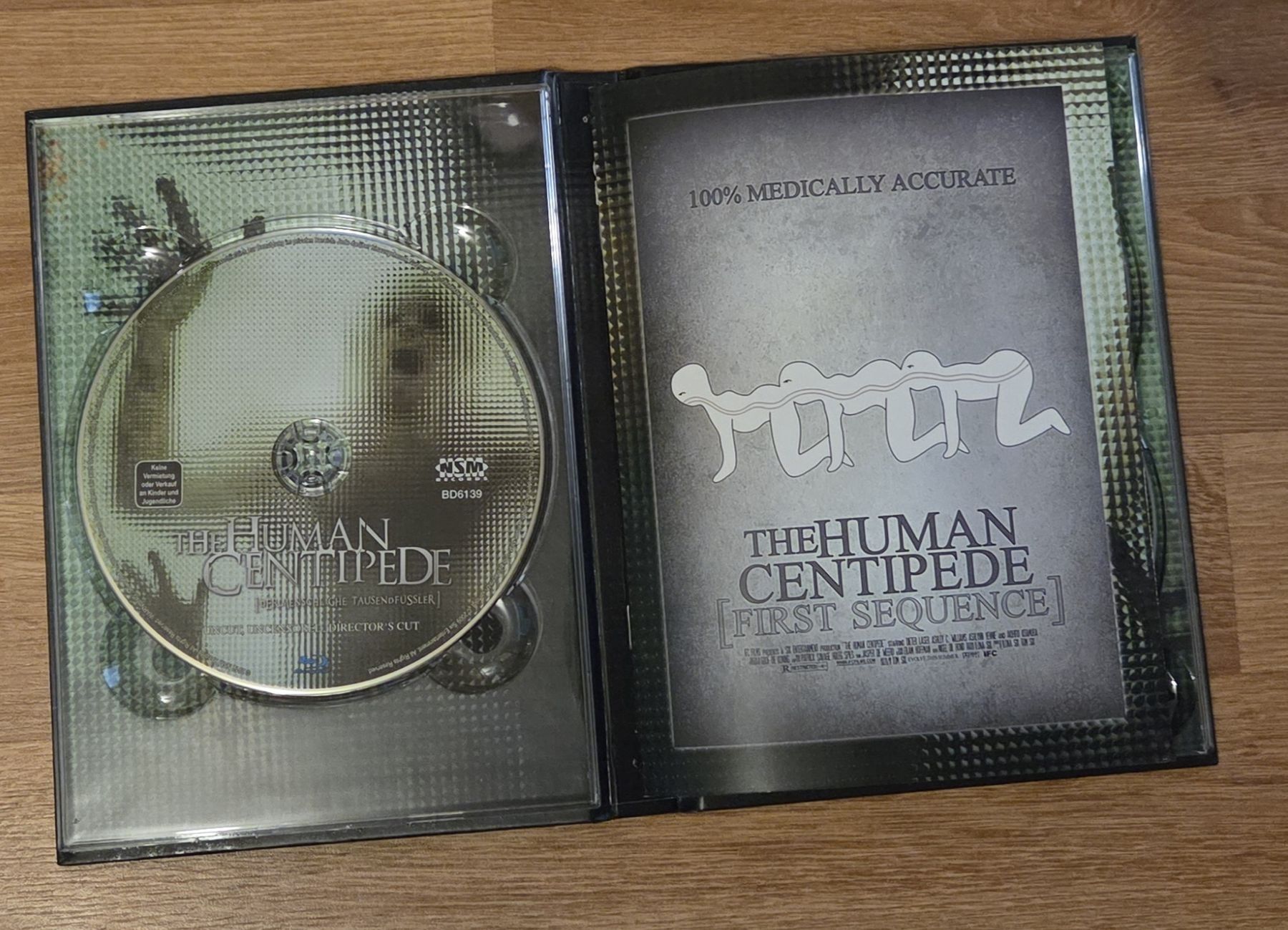 Tutti i DVDs: Human Centipede - Mediabook UNCUT  – Usato da Winterthur venduto da raymen5000 2