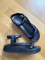 ASH Plateau Sandalen, Schwarz, Grösse 37 - Top Zustand!