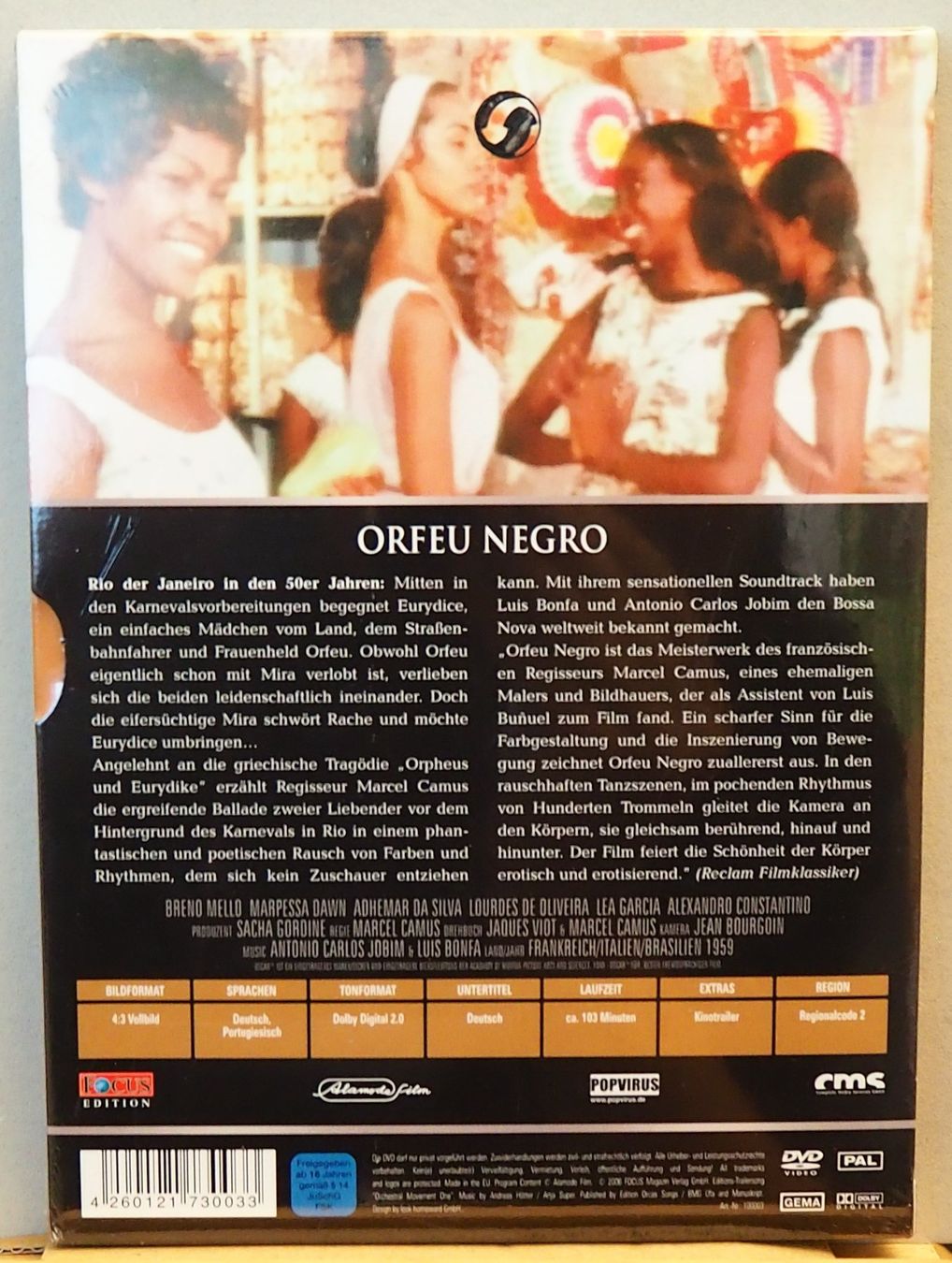 Tutti i DVDs: Orfeu Negro von Marcel Camus – Nuovo e nell'imballaggio originale da Chur venduto da big_5zx8 1