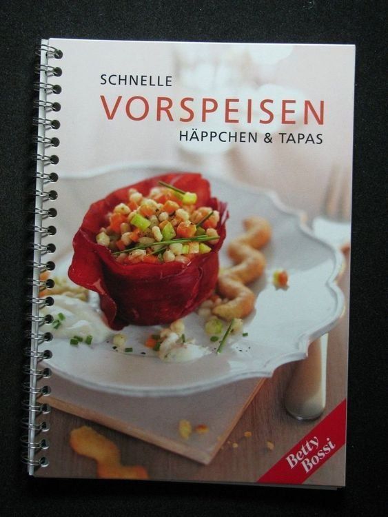 Libri: Vorspeisen Häppchen & Tapas Betty Bossi – Usato da Winterthur venduto da delfin1314