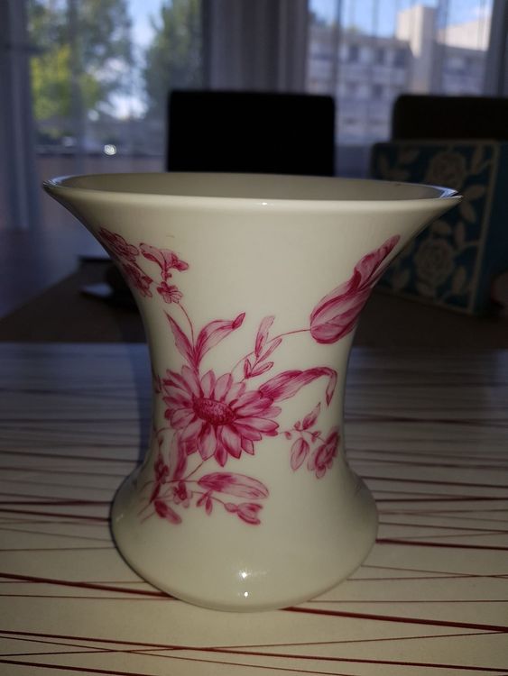Vase en porcelaine signé Hutschenreuther par IG BCE, Allemagne années
