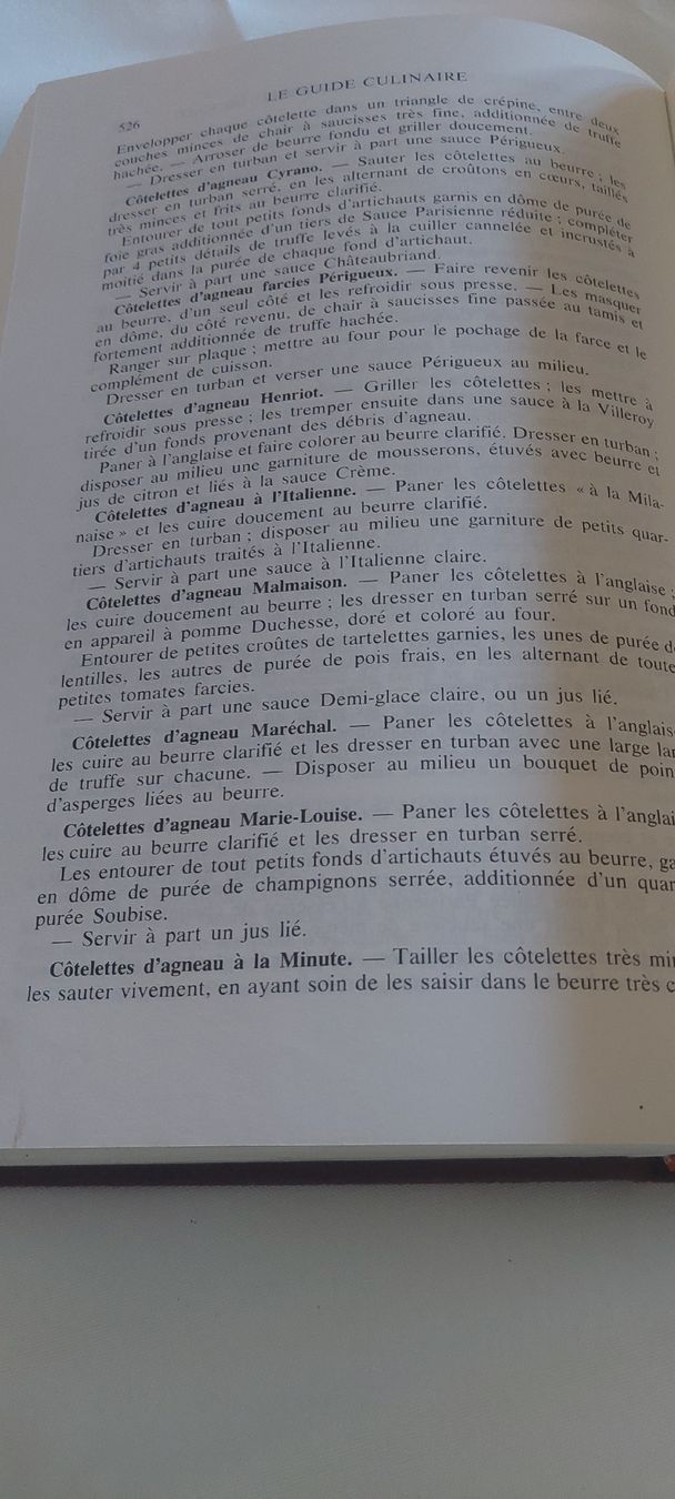 Libri: ESCOFFIER  Guide culinaire  – Nuovo (secondo la descrizione) da GENEVE venduto da Filou57 3