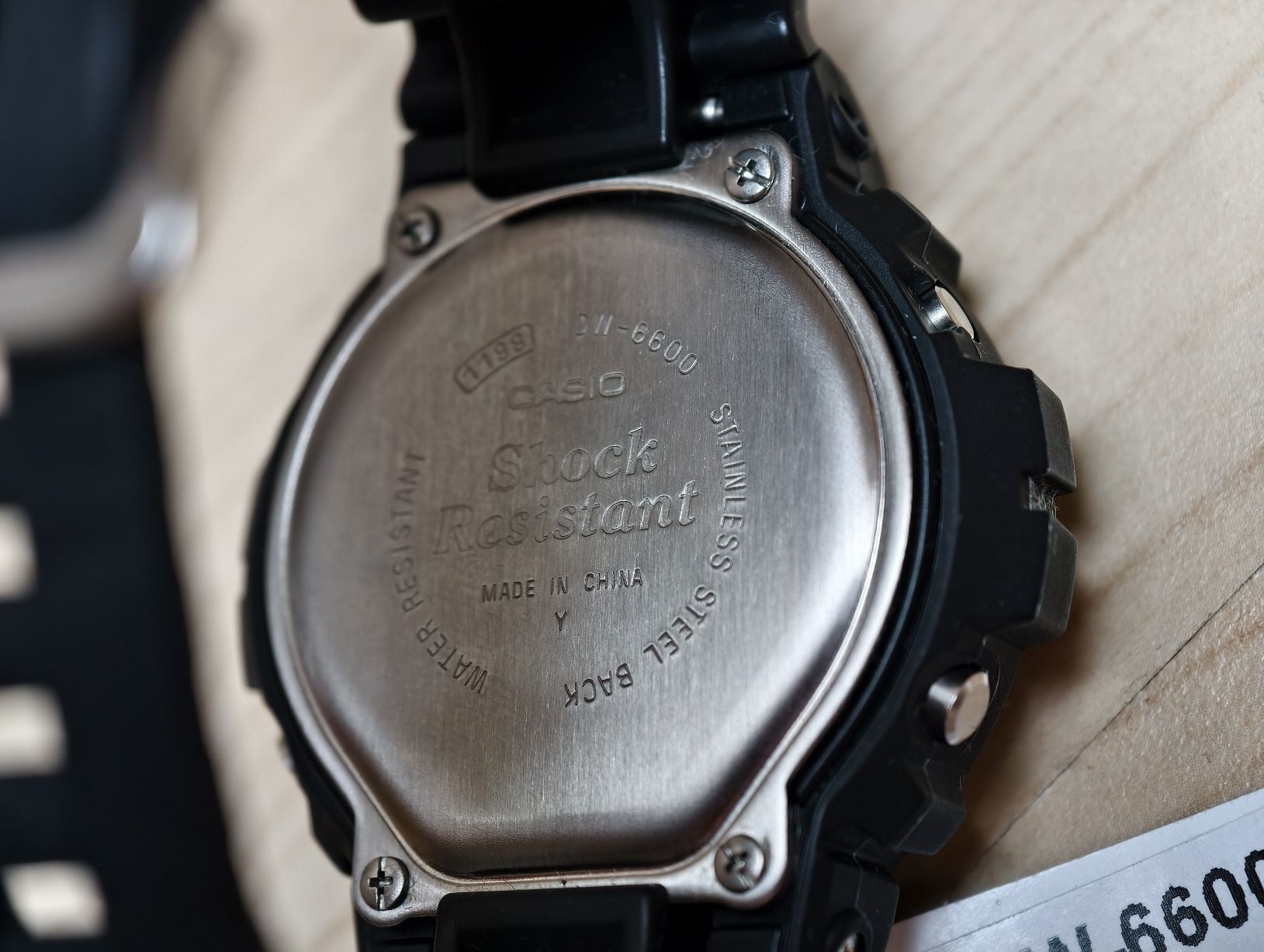 Casio Orologi: CASIO G-SHOCK DW-6600-1VZ  – Nuovo (secondo la descrizione) da Ringgenberg BE venduto da Tantal15125 2