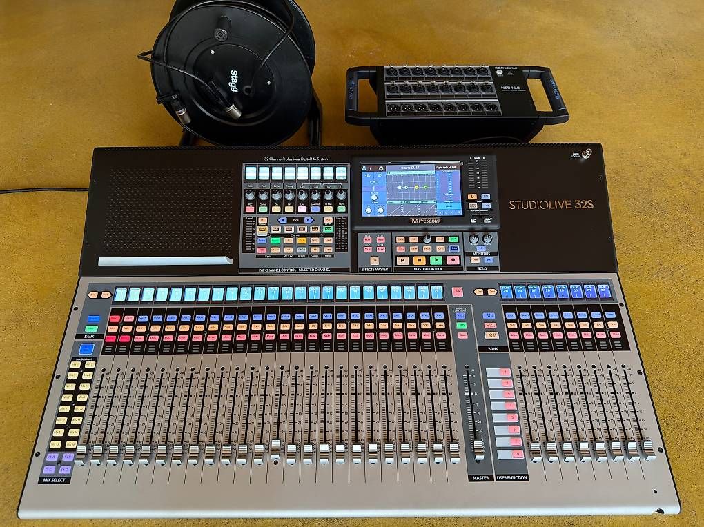 Console di mixaggio: PreSonus StudioLive 32S + NSB 16.8 Stagebox + 50m CATKabel – Usato da Rupperswil venduto da MisiVido 1