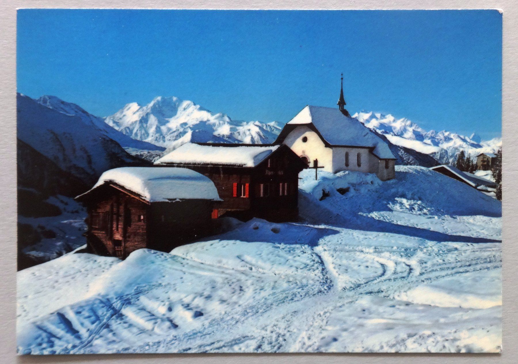 Cartes postales: Kapelle Bettmeralp 1938 m, Wallis – D'occasion à Fétigny par Billy2miny