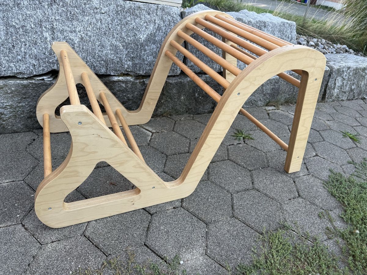 Hometrainer: Rückenstrecker aus Holz – Nuovo (secondo la descrizione) da Rothenburg venduto da sar_8hvb