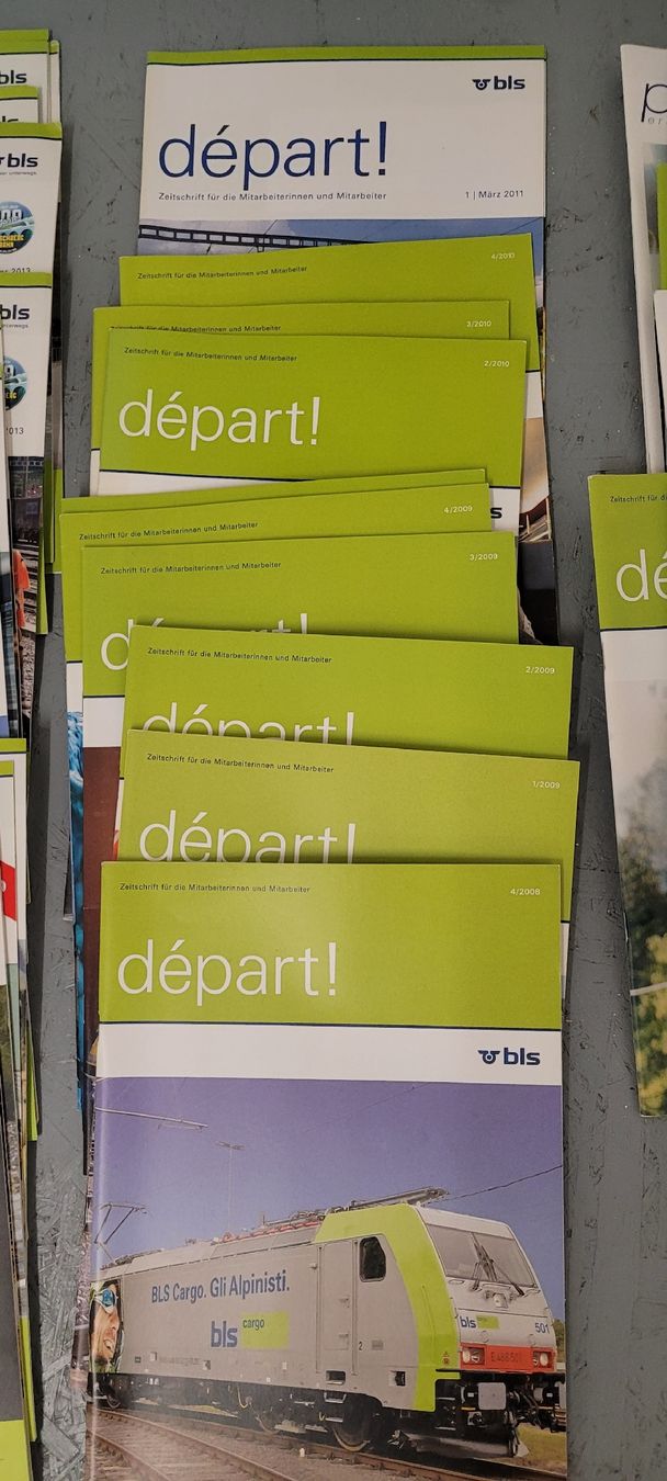 Revues & Magazines: BLS Personalhefte – D'occasion à Spiez par Bls485 2