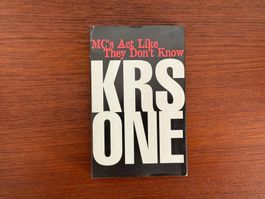 KRS-One - MC's Act Like They Don't Know / cassette MC