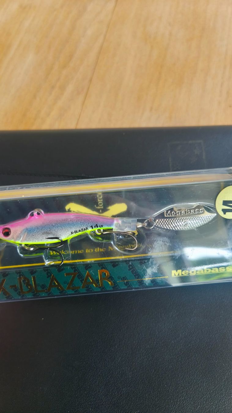 Megabass Esche: Megabass X-Blazar 14g – Nuovo e nell'imballaggio originale da Sarnen venduto da sebalant 2
