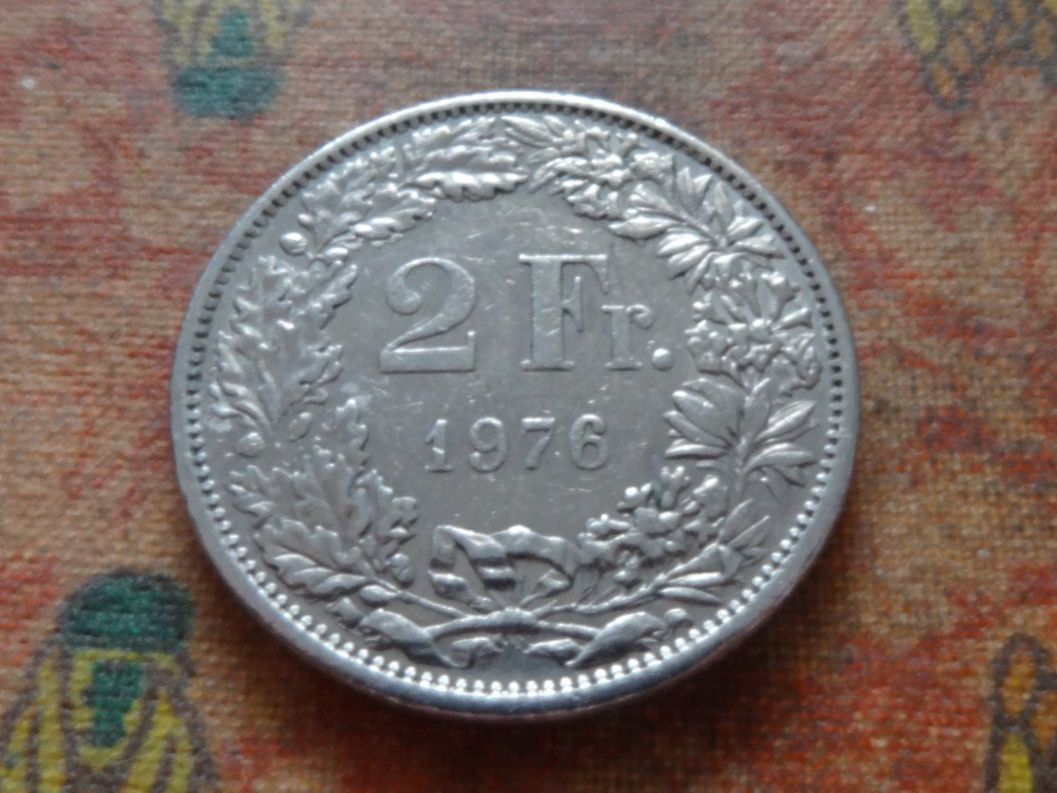 Tutti le monete: 2 Fr. 1976 – Usato da Romanel-sur-Lausanne venduto da Swift13