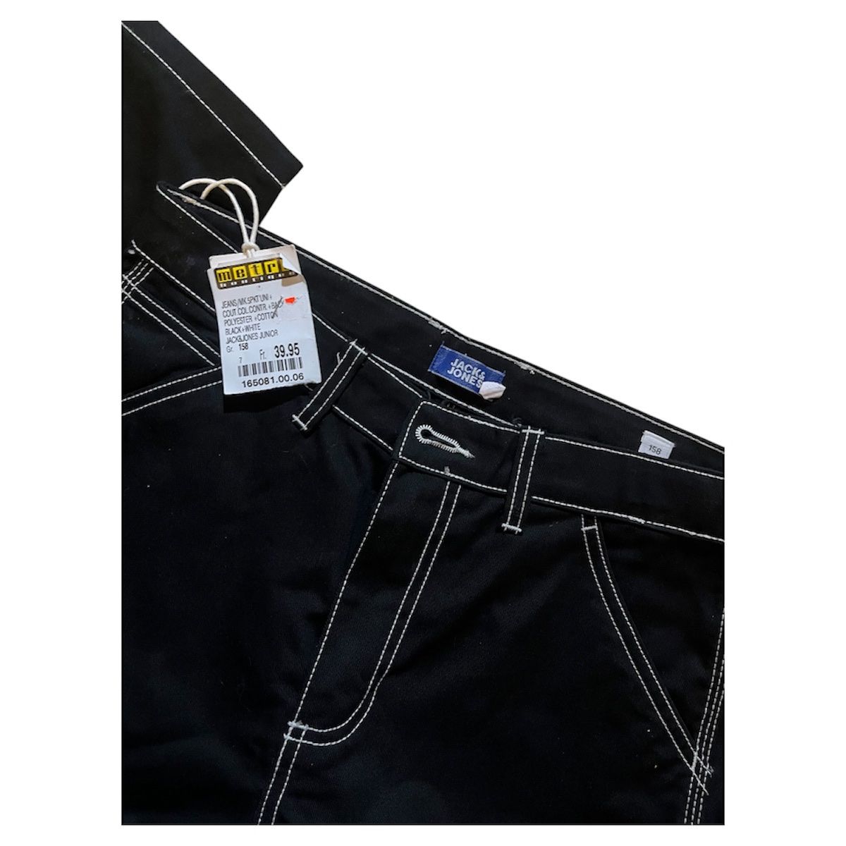Jack & Jones Pantaloni: Jack & Jones Schwarz Carpenter Hose Gr 158 – Nuovo (secondo la descrizione) da Aristau venduto da shm_sfl6 2