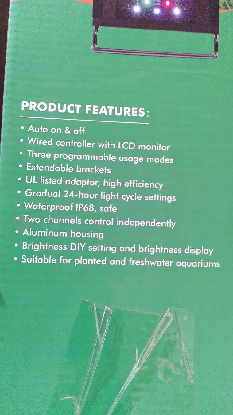 Aquarium: Aquarium LED Leuchbalken  – Gebraucht aus Willerzell von Evolve 3