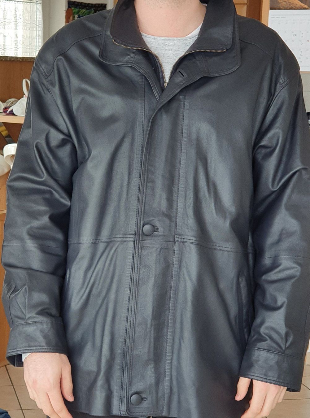 Jacken: Veste en cuir nappa M – Neu (gemäss Beschreibung) aus Moutier von Matteoleroux 5
