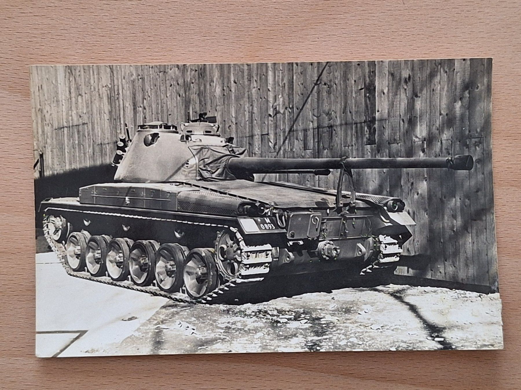Ansichtskarten: AK Militär Schweiz, Panzer 58 – Gebraucht aus Lohn-Ammannsegg von Beo71