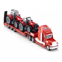 Freightliner & 2x Messey Ferguson 8480 (Siku 1:87)