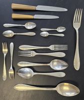 Joli service couverts, plaqué argent, environ 1965