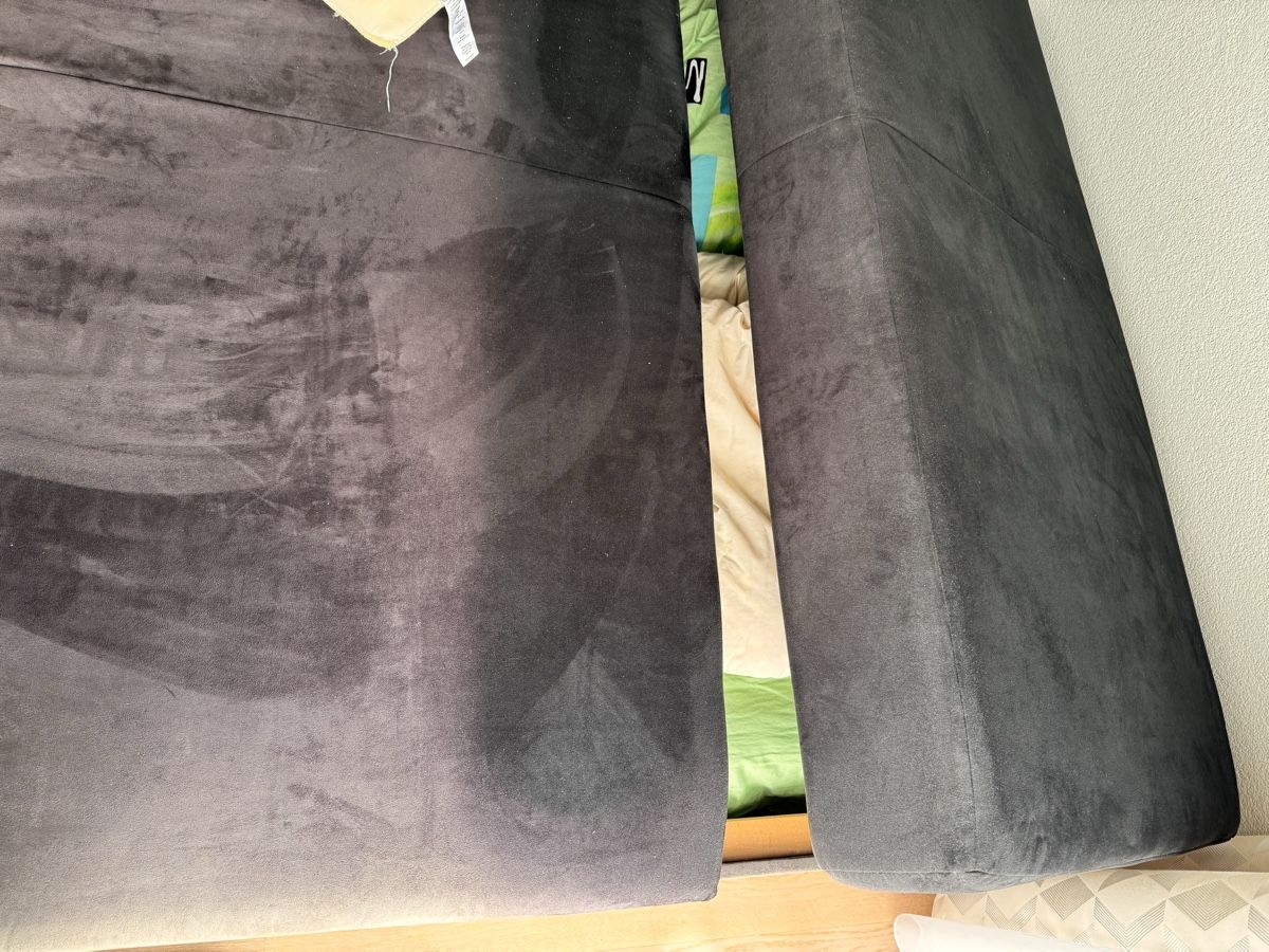 Sofas: Sofa mit Bettfunktion, dunkelgrau, wird entsorgt bis 31.7.26 – D'occasion à Frasnacht par Falo03 6