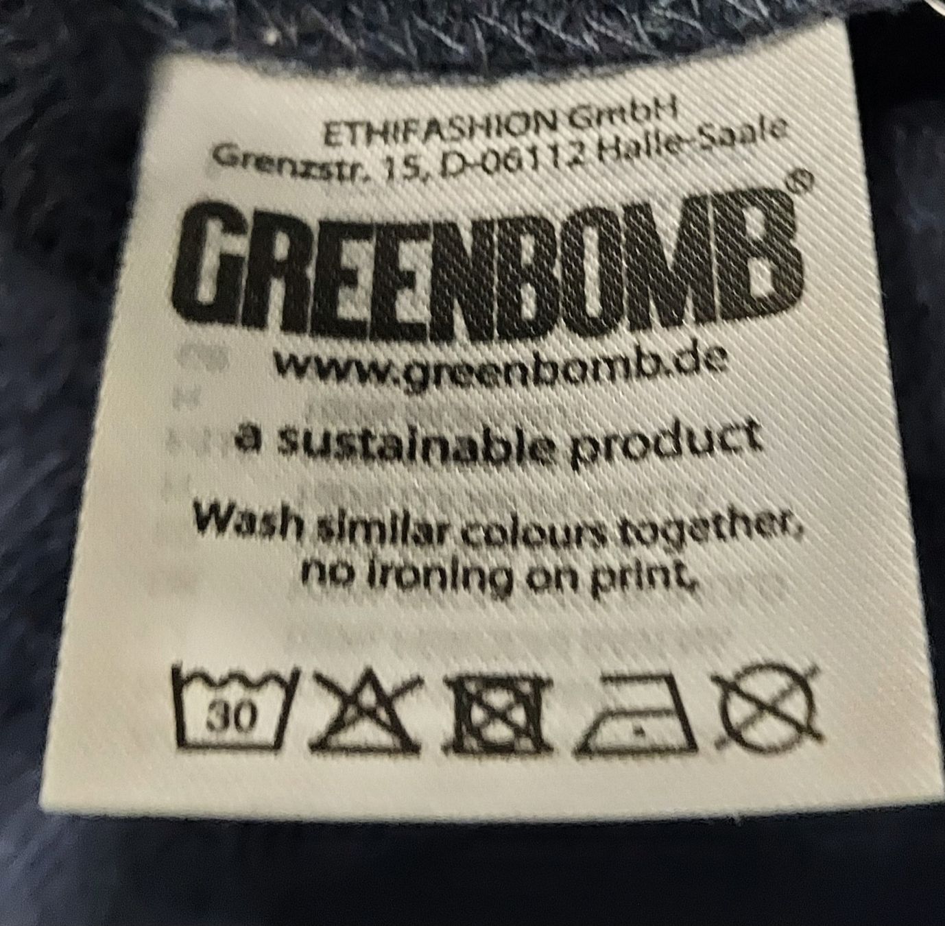 Maglioni & Felpe: Neuer Pullover Gr. 3XL Greenbomb dunkelblau – Nuovo e nell'imballaggio originale da Basel venduto da Mazzo84 5