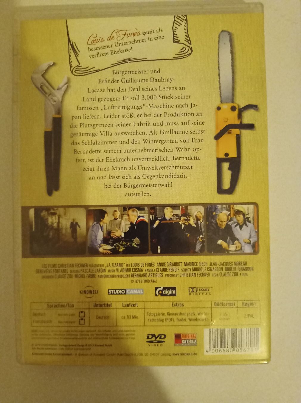 Alle DVDs: DVD Louis de Funès "Der Querkopf" – Gebraucht aus Tann von Veebee6 1