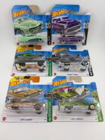 6 Hot Wheels Lowrider Chevy, Merc, Treasure Hunt Mix 48