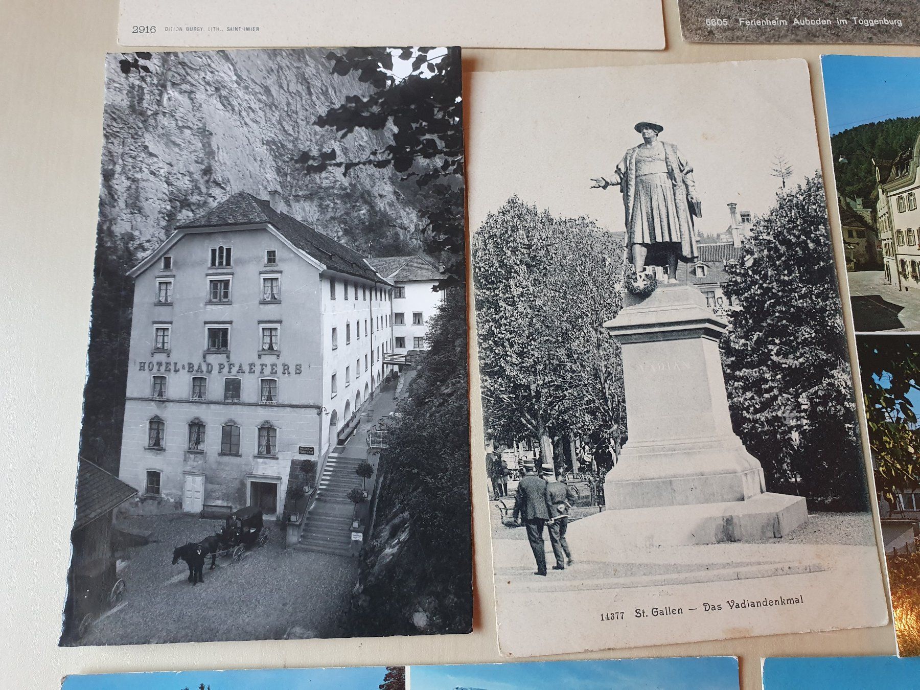 Cartoline postali: 10 x Karten St. Gallen ab 1906 – Usato da Stansstad venduto da collectorsshop 4