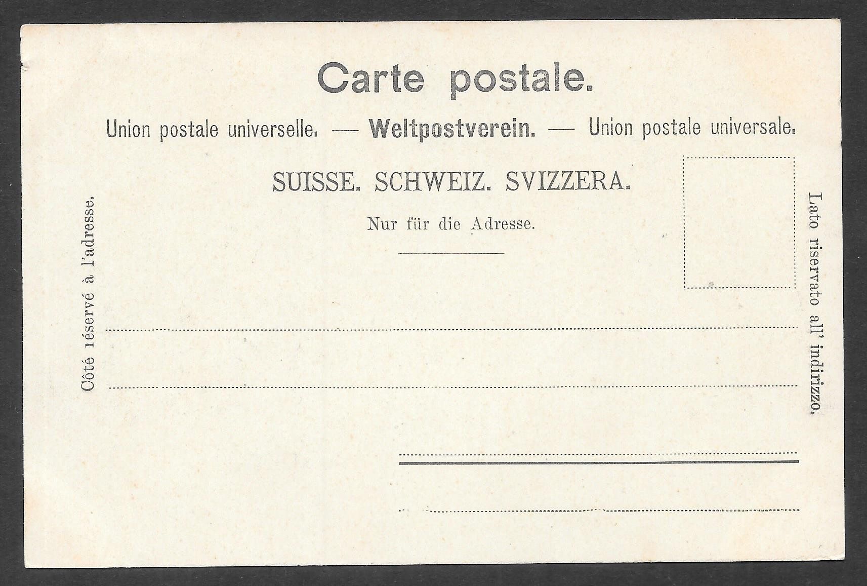 Cartoline postali: Locarno Via alla Motta – Usato da Olten venduto da clotaldi 1