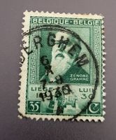 Belgien alte briefmarke