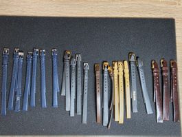 ⌚ Vintage Bulova Armband Lot | Lederarmbänder Konvolut
