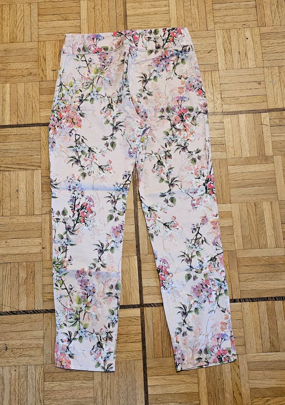 Hosen: Hose Motivi, Kirschblüte Gr. 34 – Gebraucht aus Füllinsdorf von Sunnebliemli7 2