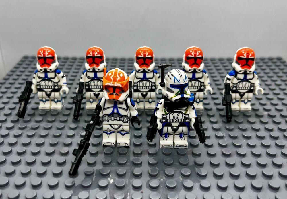 Star Wars Kit di costruzioni: Commander Rex, Captain Vaughn + 5 Clone Trooper der 332nd – Nuovo (secondo la descrizione) da St.Gallen venduto da Jamaruqua