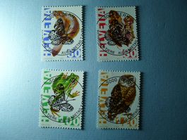 1995 Bedrohte einheimische Tiere ET Vollstempel