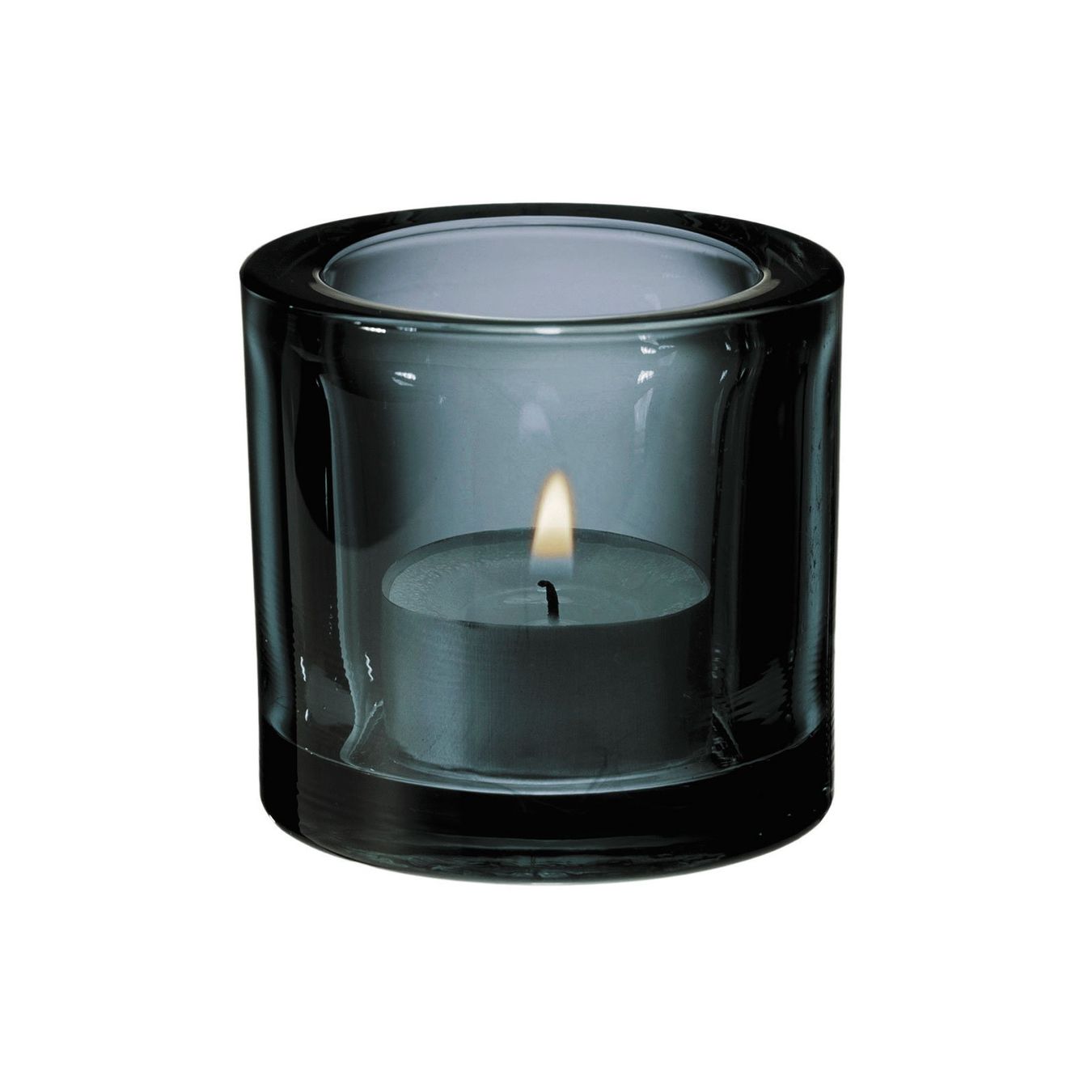 Iittala Portacandele: 3 x Iittala Kivi: Windlicht grau 6cm – Nuovo e nell'imballaggio originale da Mönchaltorf venduto da godetra 1