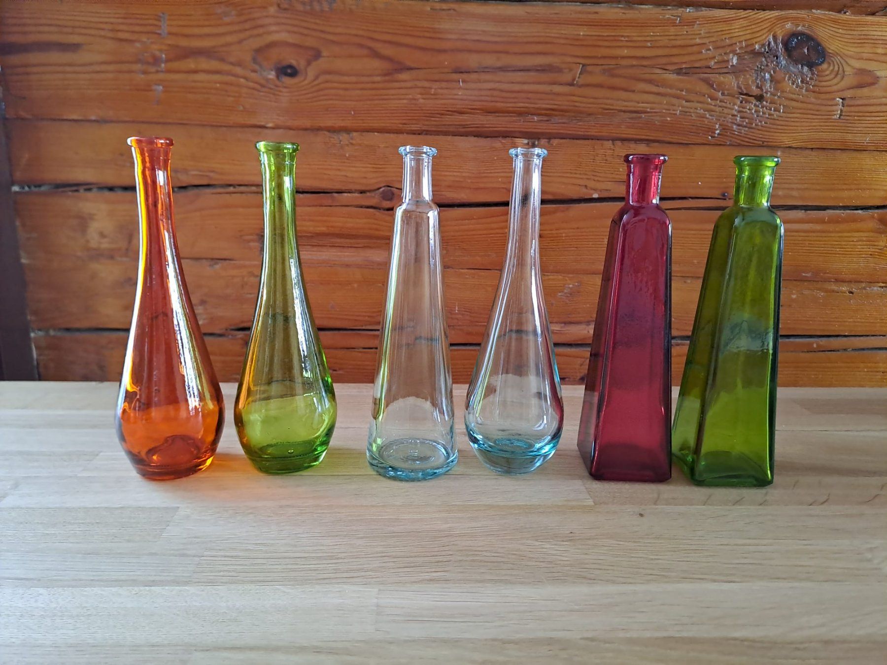 Tutte le decorazioni: Glasflaschen Vasen Herbstdeko Tischdeko – Usato da Schachen b. Reute venduto da Silvan.Nussbaumer