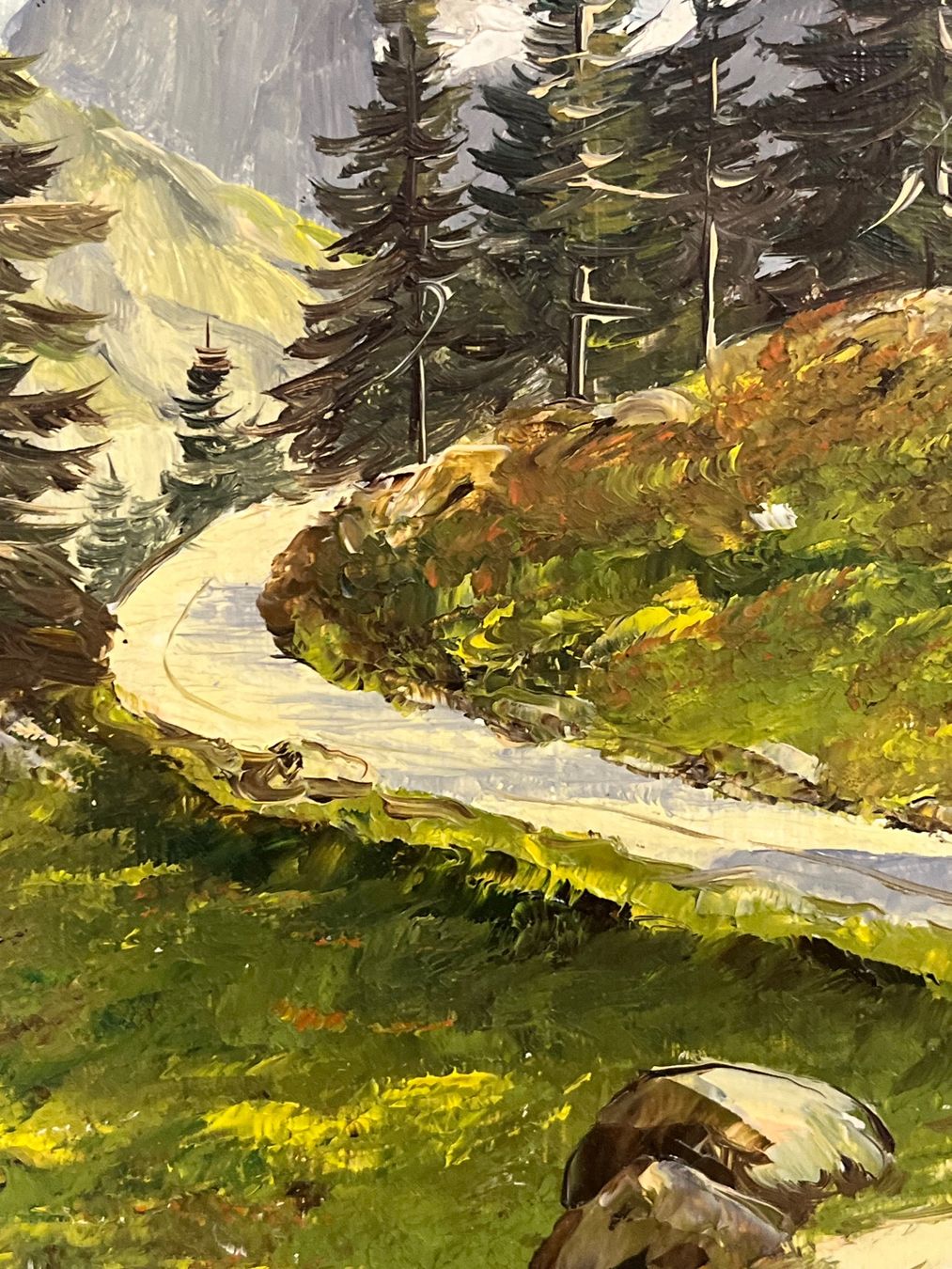 Tableaux: A. Gerig ÖlGemälde landschaftsbild – D'occasion à Basel par PAUL_ART 3