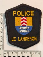 1 Polizei Abzeichen Police Le Landeron, Kanton Neuenburg