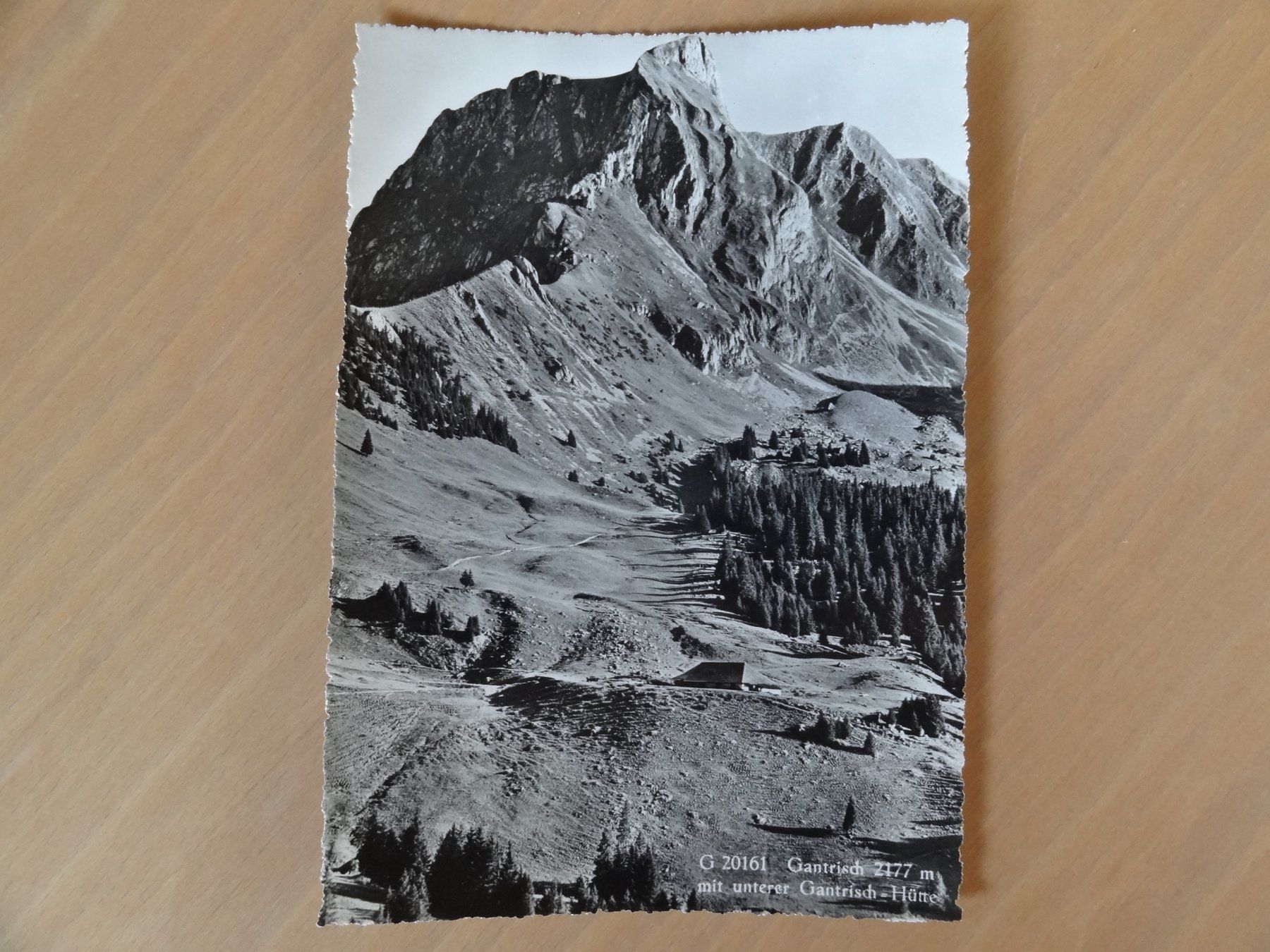 Ansichtskarten: Gantrisch - Montagne Suisse - BE – Gebraucht aus St Léonard von Riglin
