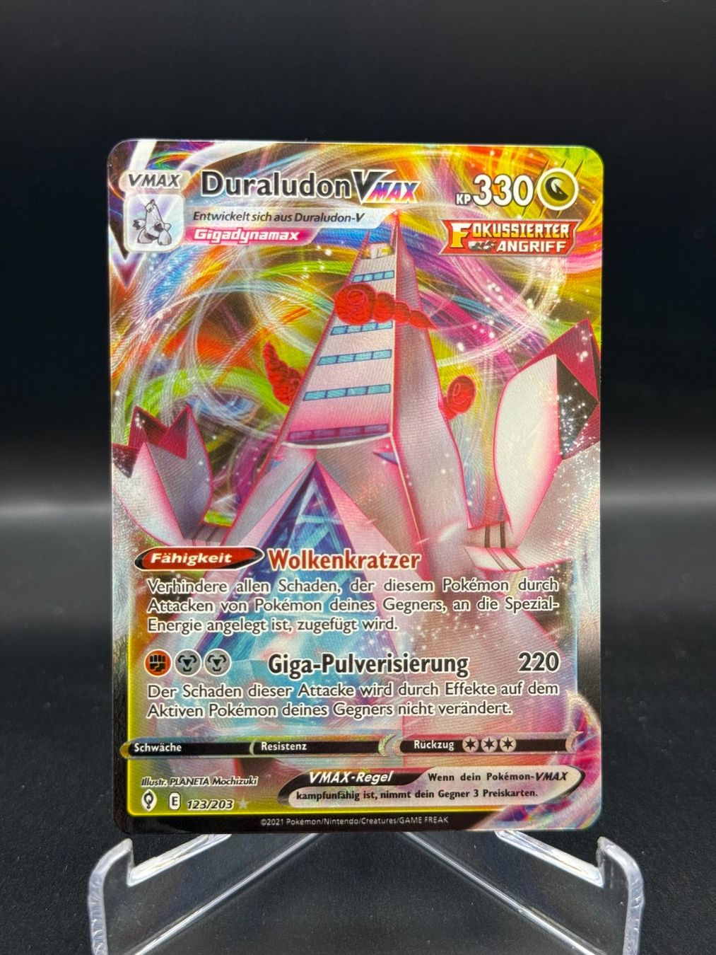 Pokémon Carte collezionabili: Duraludon VMAX (EVS 123) – Usato da Birmensdorf ZH venduto da SnorlaxMail