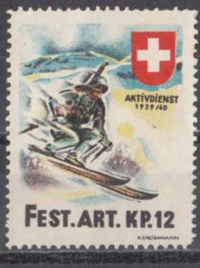 Tutti i francobolli: Artillerie Wi 82 ungestempelt – Usato da Bürglen TG venduto da StampGraf