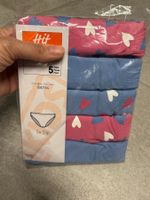 5x Slips filles Taille 158 - 164 Neuf