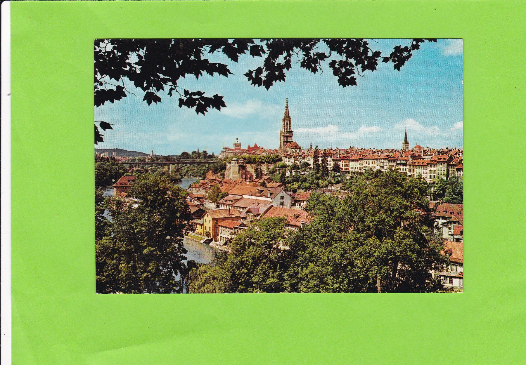 Cartoline postali: Bern-Altstadt mit Münster – Usato da St. Peterzell venduto da neckertal