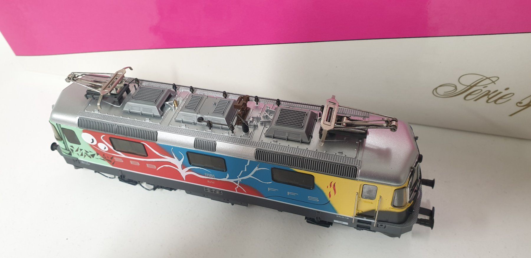 Hag Modellini di ferrovie: Hag SBB Re4/4 Bourret H0/AC Nr.268 – Nuovo (secondo la descrizione) da Geroldswil venduto da TopTrain54 2
