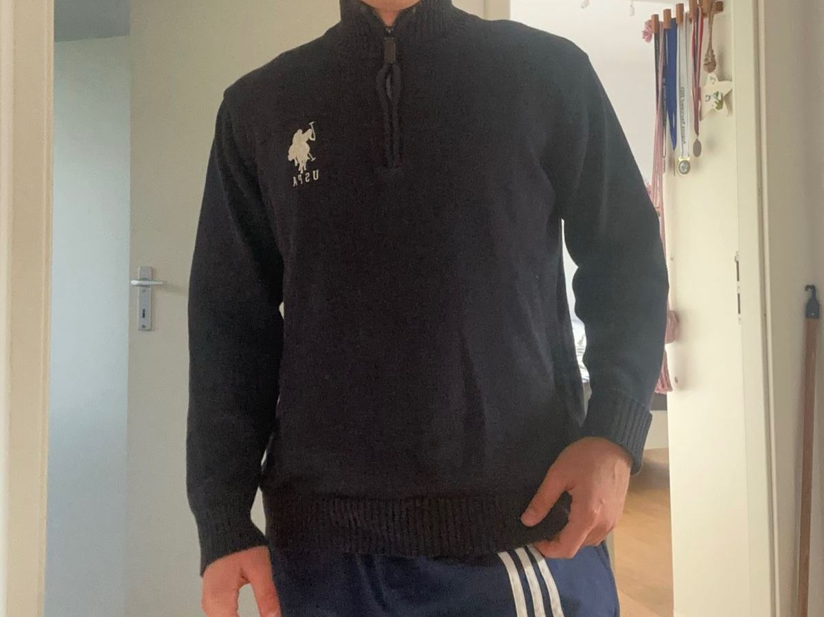 US Polo Maglioni & Felpe: VINTAGE U.S. POLO ASSN STRICKPULLOVER KRAGEN – Usato da Basel venduto da Oloir